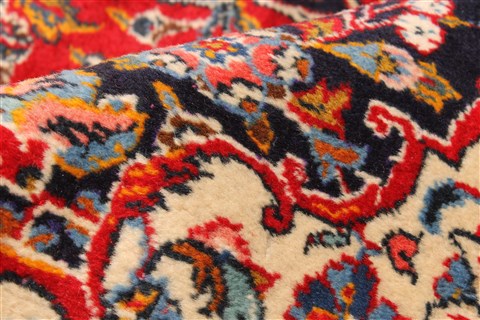 Kashan Red Hand Knotted 80 X 120 Area Rug 255-30515 Image 5