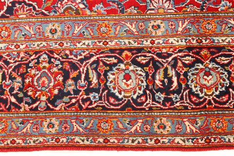 Kashan Red Hand Knotted 80 X 120 Area Rug 255-30515 Image 8