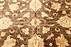 Pishavar Brown Hand Knotted 130 X 165 Area Rug 250-30518 Thumb 12