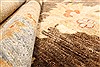 Pishavar Brown Hand Knotted 130 X 165 Area Rug 250-30518 Thumb 7