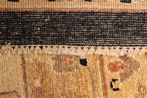 Pishavar Black Hand Knotted 133 X 178 Area Rug 250-30521 Image 4