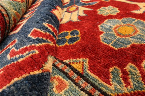 Kazak Beige Hand Knotted 144 X 1710 Area Rug 250-30522 Image 2