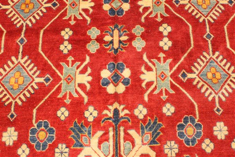 Kazak Beige Hand Knotted 144 X 1710 Area Rug 250-30522 Image 7
