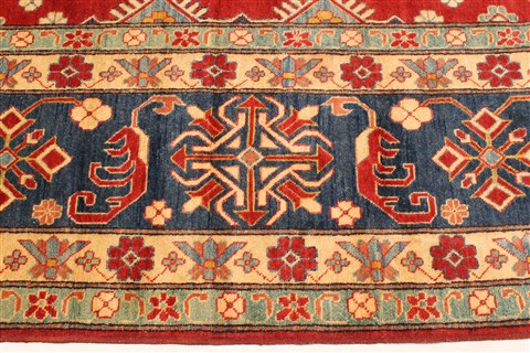 Kazak Beige Hand Knotted 144 X 1710 Area Rug 250-30522 Image 8
