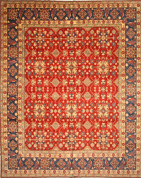Kazak Beige Hand Knotted 144 X 1710 Area Rug 250-30522 Image 0