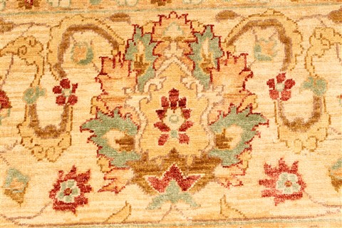Pishavar Red Hand Knotted 136 X 172 Area Rug 250-30527 Image 12