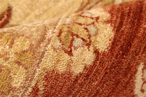 Ziegler Beige Hand Knotted 100 X 1510 Area Rug 250-30528 Image 10