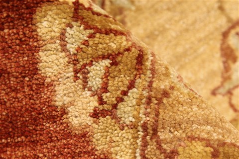 Ziegler Beige Hand Knotted 100 X 1510 Area Rug 250-30528 Image 11