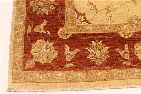 Ziegler Beige Hand Knotted 100 X 1510 Area Rug 250-30528 Image 12