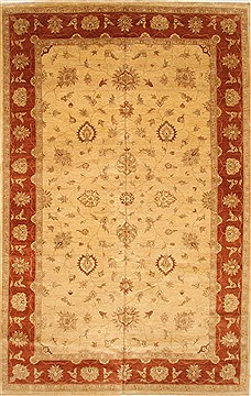 Ziegler Beige Hand Knotted 10'0" X 15'10"  Area Rug 250-30528