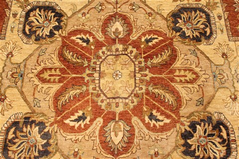 Serapi Orange Hand Knotted 100 X 160 Area Rug 250-30529 Image 5