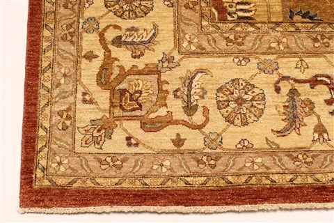 Serapi Orange Hand Knotted 100 X 160 Area Rug 250-30529 Image 8