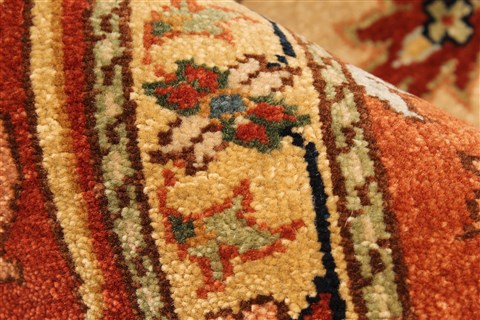 Serapi Beige Hand Knotted 711 X 1510 Area Rug 250-30530 Image 10
