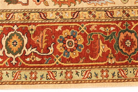 Serapi Beige Hand Knotted 711 X 1510 Area Rug 250-30530 Image 1