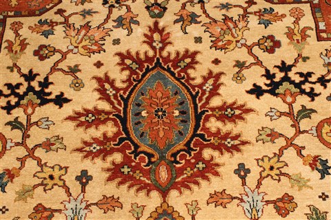Serapi Beige Hand Knotted 711 X 1510 Area Rug 250-30530 Image 2