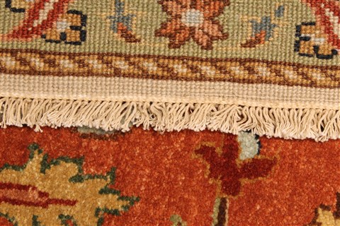 Serapi Beige Hand Knotted 711 X 1510 Area Rug 250-30530 Image 4