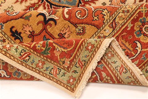 Serapi Beige Hand Knotted 711 X 1510 Area Rug 250-30530 Image 6