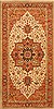 Serapi Beige Hand Knotted 711 X 1510  Area Rug 250-30530 Thumb 0