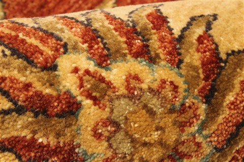 Ziegler Beige Hand Knotted 91 X 162  Area Rug 250-30531 Image 10