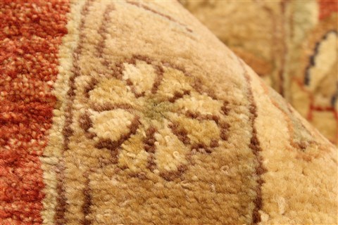 Ziegler Beige Hand Knotted 91 X 162  Area Rug 250-30531 Image 11