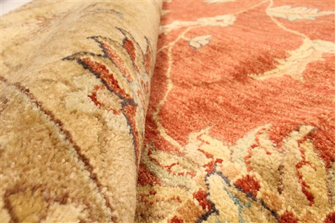 Ziegler Beige Hand Knotted 91 X 162  Area Rug 250-30531 Image 8