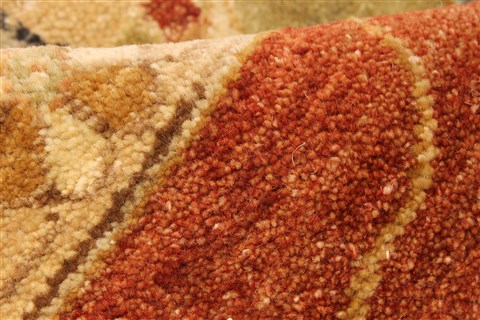 Ziegler Beige Hand Knotted 911 X 163  Area Rug 250-30532 Image 11