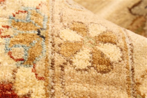 Ziegler Beige Hand Knotted 911 X 163  Area Rug 250-30532 Image 12