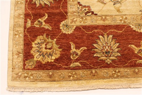 Ziegler Beige Hand Knotted 911 X 163  Area Rug 250-30532 Image 13