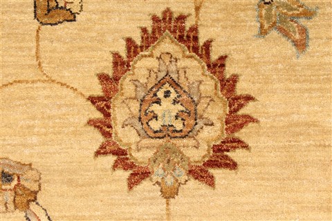 Ziegler Beige Hand Knotted 911 X 163  Area Rug 250-30532 Image 3