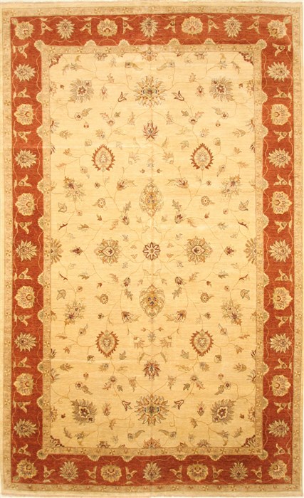 Ziegler Beige Hand Knotted 911 X 163  Area Rug 250-30532 Image 0