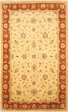 Ziegler Beige Hand Knotted 9'11" X 16'3"  Area Rug 250-30532