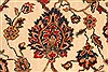Kashan Beige Hand Knotted 100 X 182  Area Rug 250-30536 Thumb 2