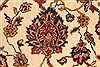Kashan Beige Hand Knotted 100 X 182 Area Rug 250-30536 Thumb 2