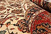 Kashan Beige Hand Knotted 100 X 182 Area Rug 250-30536 Thumb 7