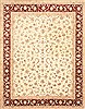 Tabriz Beige Hand Knotted 120 X 150  Area Rug 250-30537 Thumb 0