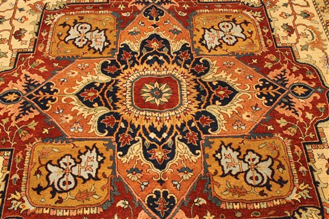 Serapi Beige Hand Knotted 910 X 1711 Area Rug 250-30538 Image 12