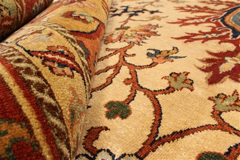 Serapi Beige Hand Knotted 910 X 1711 Area Rug 250-30538 Image 7