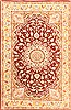 Qum Red Hand Knotted 33 X 50  Area Rug 255-30540 Thumb 0