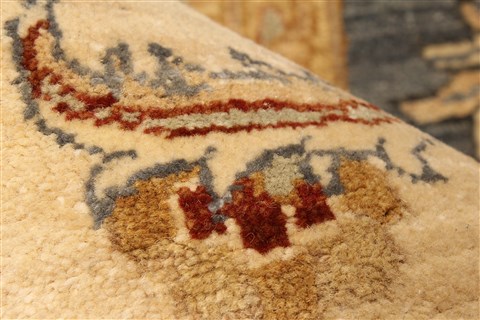Ziegler Beige Hand Knotted 1110 X 183 Area Rug 250-30545 Image 11