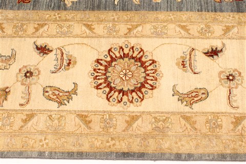 Ziegler Beige Hand Knotted 1110 X 183 Area Rug 250-30545 Image 1