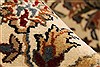 Kashan Beige Hand Knotted 91 X 182 Area Rug 250-30546 Thumb 9