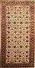 Kashan Beige Hand Knotted 91 X 182 Area Rug 250-30546 Thumb 0