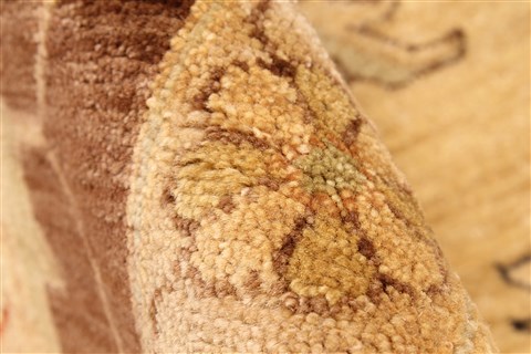 Ziegler Beige Hand Knotted 100 X 179 Area Rug 250-30548 Image 12