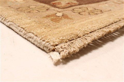 Ziegler Beige Hand Knotted 100 X 179 Area Rug 250-30548 Image 5