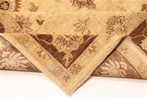 Ziegler Beige Hand Knotted 100 X 179 Area Rug 250-30548 Image 8
