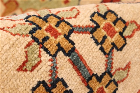 Serapi Beige Hand Knotted 911 X 197 Area Rug 250-30549 Image 10