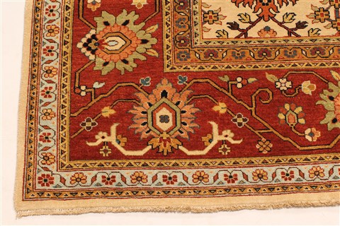Serapi Beige Hand Knotted 911 X 197 Area Rug 250-30549 Image 13