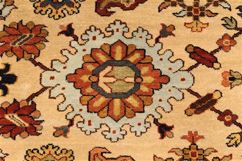 Serapi Beige Hand Knotted 911 X 197 Area Rug 250-30549 Image 2