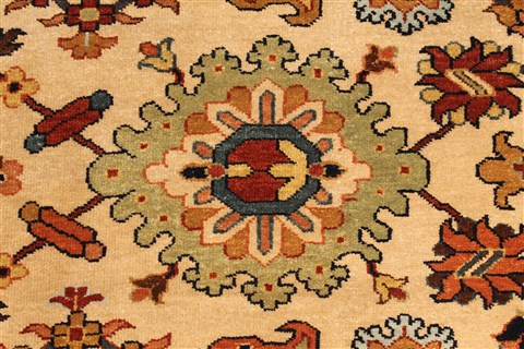 Serapi Beige Hand Knotted 911 X 197 Area Rug 250-30549 Image 3