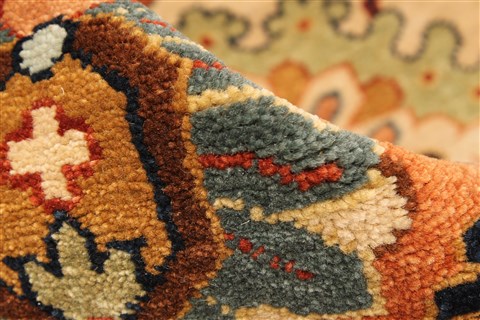 Serapi Beige Hand Knotted 911 X 197 Area Rug 250-30549 Image 9